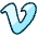 Vimeo Logo Icon from Ultimate Duotone - Free Set