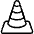VLC Logo Icon from Ultimate Light - Free Set