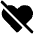 Dislike Heart Cancel icon - Free transparent PNG, SVG. No sign up needed.