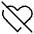 Dislike Heart Cancel icon - Free transparent PNG, SVG. No sign up needed.