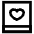 Heart Box Icon from Atlas Line Set