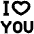 Download free Heart Love You PNG, SVG vector icon from Atlas Line set.