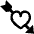 Love Arrow Pierce Heart icon - Free transparent PNG, SVG. No sign up needed.
