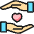 Love Heart Hands Hold 1 icon - Free transparent PNG, SVG. No sign up needed.