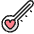 Love Heart Key icon - Free transparent PNG, SVG. No sign up needed.