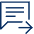 Bubble Chat Text Forward Icon from Cyber Line - Free Set