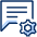 Bubble Chat Text Setting Icon from Cyber Duotone - Free Set