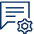 Bubble Chat Text Setting Icon from Cyber Line - Free Set