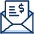 Receipt Envelope Icon from Cyber Duotone - Free Set