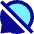Chat Bubble Disable Oval Icon from Sharp Pop - Free Set