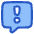 Chat Bubble Square Warning icon - Free transparent PNG, SVG. No sign up needed.