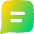 Chat Bubble Text Square Icon from Flex Gradient - Free Set