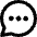 Chat Bubble Typing Oval Icon from Core Remix - Free Set