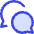 Chat Two Bubbles Oval icon - Free transparent PNG, SVG. No sign up needed.