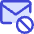 Inbox Block icon - Free transparent PNG, SVG. No sign up needed.