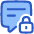 Lock Comment Security icon - Free transparent PNG, SVG. No sign up needed.
