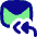 Mail Reply All Icon from Flex Pop - Free Set
