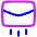 Mail Send Icon from Plump Neon - Free Set