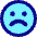 Sad Face Icon from Core Pop - Free Set