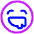 Smiley Drool Icon from Plump Neon - Free Set