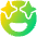 Smiley Sparks Icon from Plump Gradient - Free Set