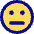 Straight Face Icon from Core Pop - Free Set