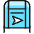 Mailbox Post Icon from Ultimate Colors Set