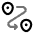 Routing 5 Icon from Solar Line Duotone Set