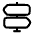 Signpost Icon from Solar Linear Set