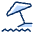 Beach Icon from Cyber Duotone - Free Set