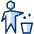 Bin Icon from Cyber Duotone - Free Set