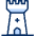 Castle 2 Icon from Cyber Duotone - Free Set