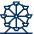 Ferris Wheel 1 Icon from Cyber Line - Free Set