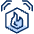 Fire Alarm Icon from Cyber Duotone - Free Set