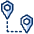 Location Pin Direction 3 Icon from Cyber Duotone - Free Set