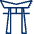 Shrine Gate 1 Icon from Cyber Line - Free Set