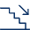 Staircase Down 2 Icon from Cyber Line - Free Set