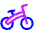 Bicycle Bike Icon from Plump Neon - Free Set