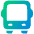 Bus Icon from Plump Gradient - Free Set