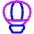 Hot Air Balloon Icon from Plump Neon - Free Set