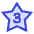 Hotel Three Star icon - Free transparent PNG, SVG. No sign up needed.