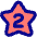 Hotel Two Star Icon from Core Pop - Free Set