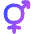 Intersex Symbol Icon from Flex Gradient - Free Set