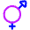 Intersex Symbol Icon from Plump Neon - Free Set