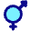 Intersex Symbol Icon from Plump Pop - Free Set