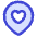 Location Heart Pin icon - Free transparent PNG, SVG. No sign up needed.
