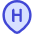 Location Pin Medical Hospital 2 icon - Free transparent PNG, SVG. No sign up needed.