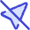 Navigation Arrow Off icon - Free transparent PNG, SVG. No sign up needed.