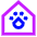 Pet Friendly Hotel Icon from Sharp Neon - Free Set