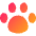 Pet Paw Icon from Core Gradient - Free Set